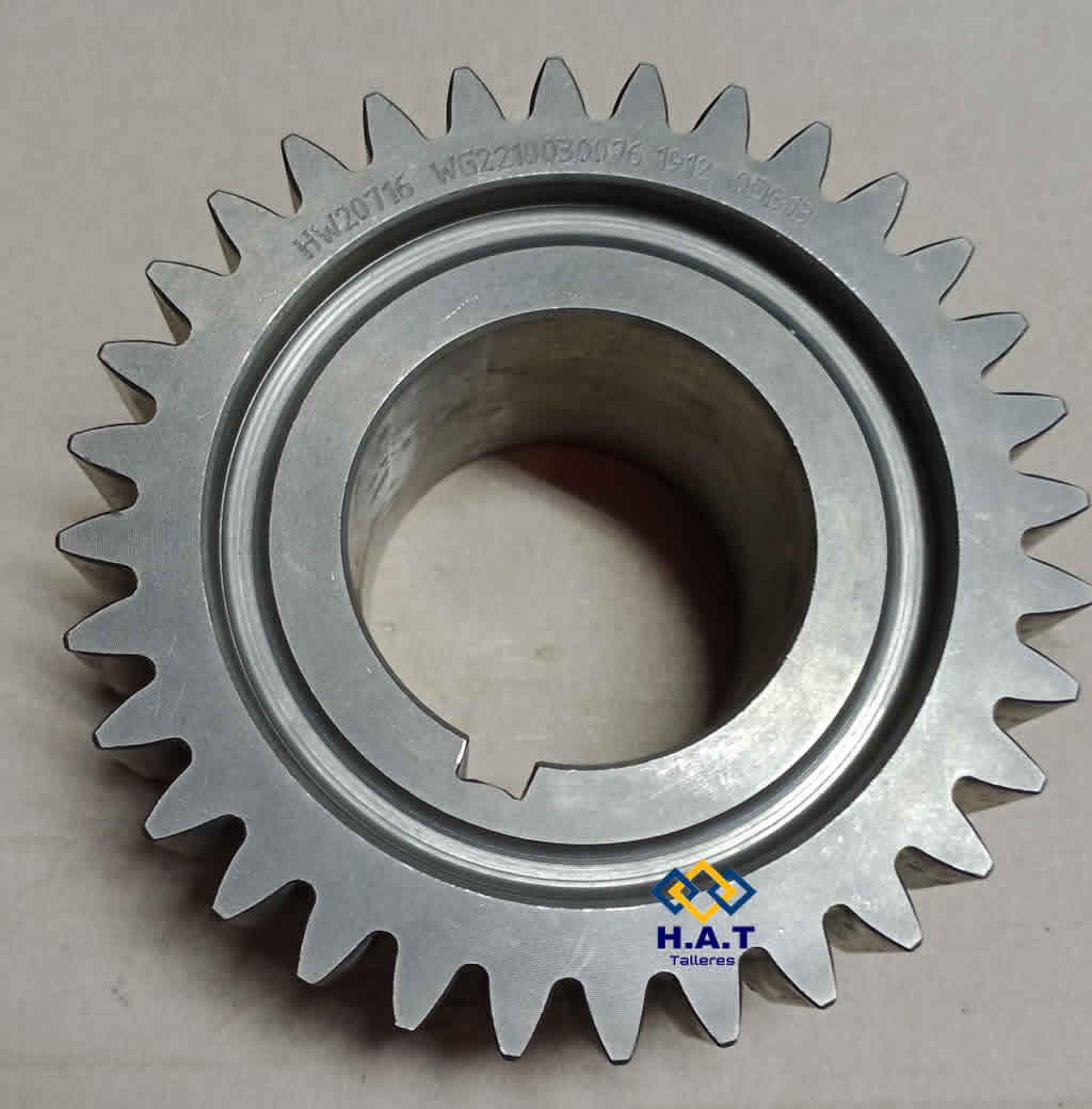 WG2210030076 Engranaje de Eje Auxiliar 32T. Apta para Cajas de Cambios SINOTRUK / HOWO Ref. AZ2210030165 / WG2210030156 / WG2210030076 / WG2210030074